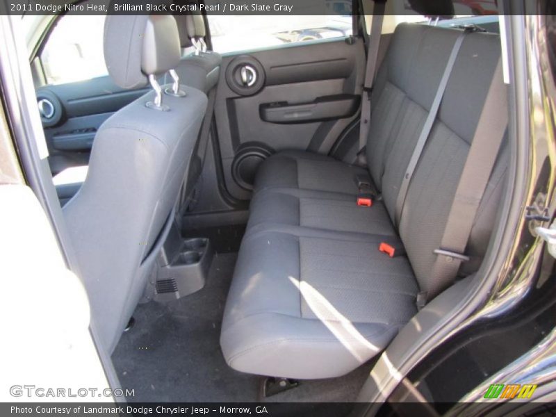 Brilliant Black Crystal Pearl / Dark Slate Gray 2011 Dodge Nitro Heat