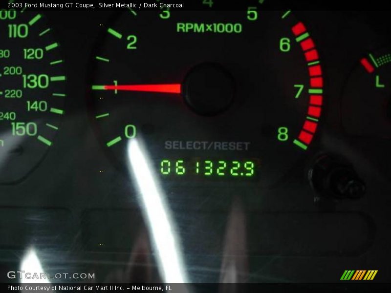 Silver Metallic / Dark Charcoal 2003 Ford Mustang GT Coupe