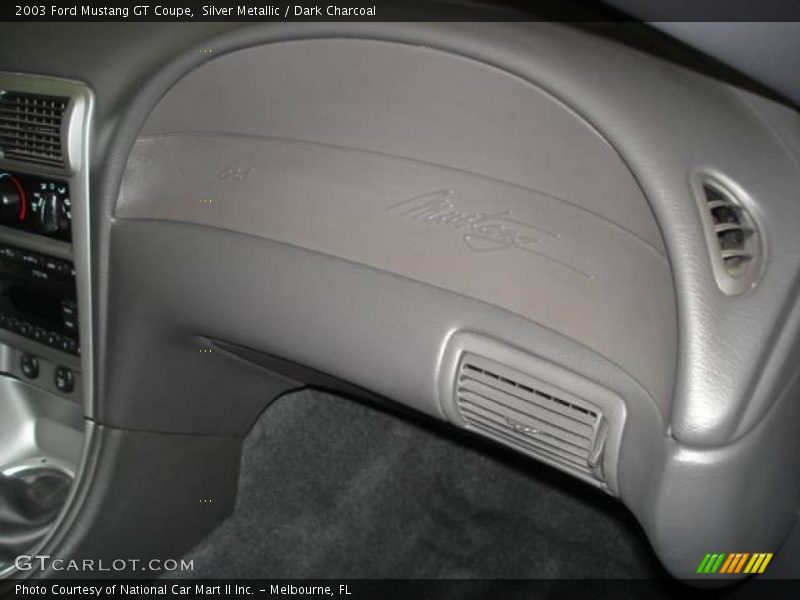 Silver Metallic / Dark Charcoal 2003 Ford Mustang GT Coupe