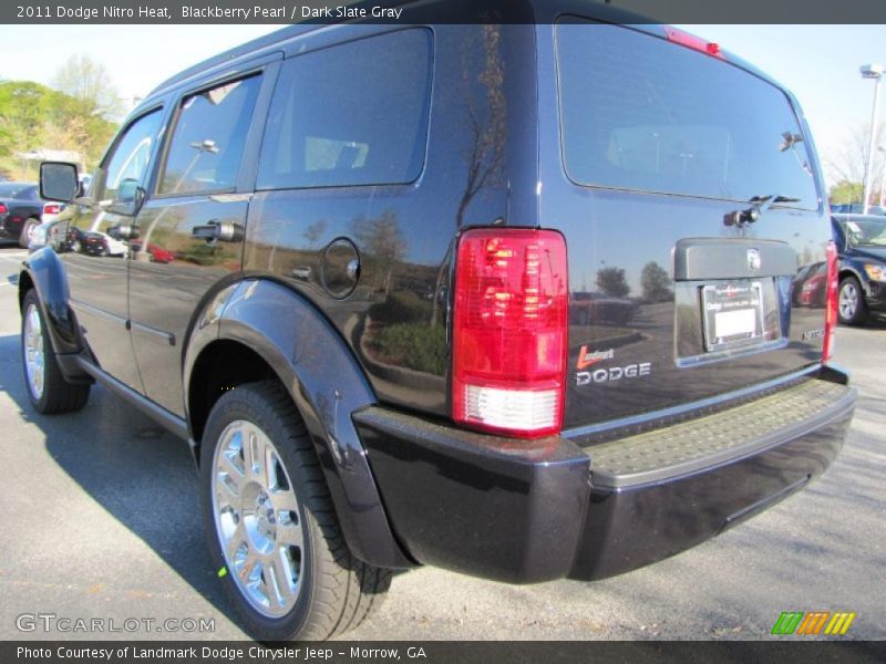 Blackberry Pearl / Dark Slate Gray 2011 Dodge Nitro Heat
