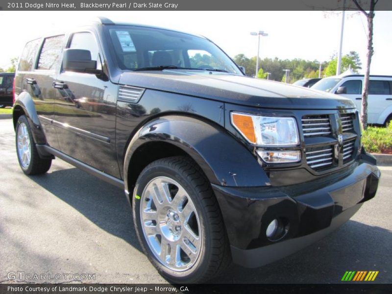 Blackberry Pearl / Dark Slate Gray 2011 Dodge Nitro Heat