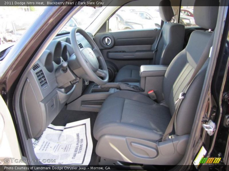 Blackberry Pearl / Dark Slate Gray 2011 Dodge Nitro Heat