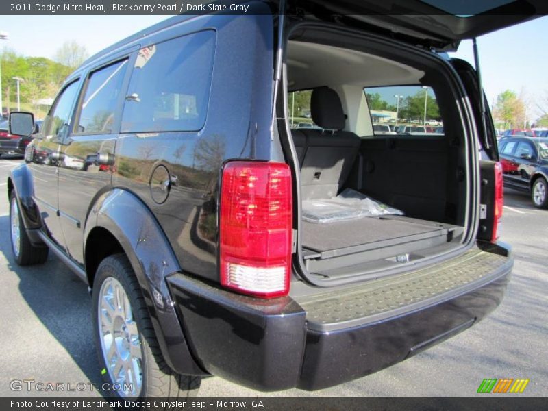 Blackberry Pearl / Dark Slate Gray 2011 Dodge Nitro Heat