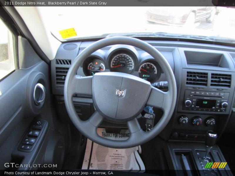 Blackberry Pearl / Dark Slate Gray 2011 Dodge Nitro Heat