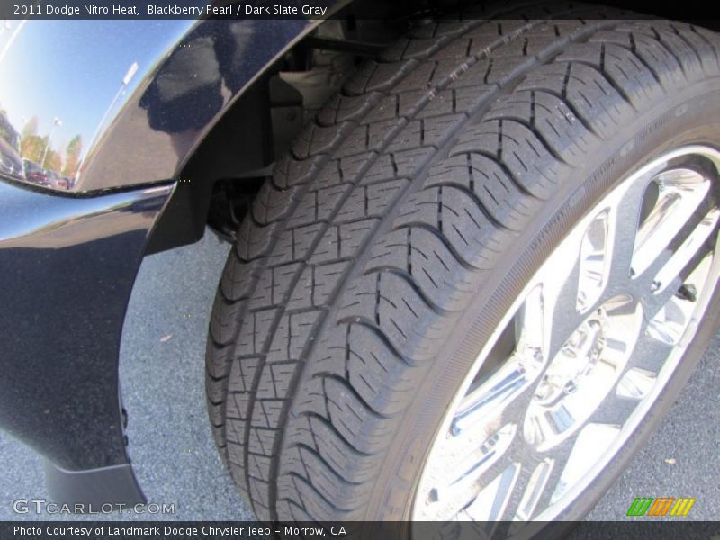 Blackberry Pearl / Dark Slate Gray 2011 Dodge Nitro Heat