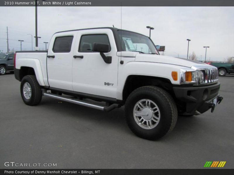 Birch White / Light Cashmere 2010 Hummer H3 T