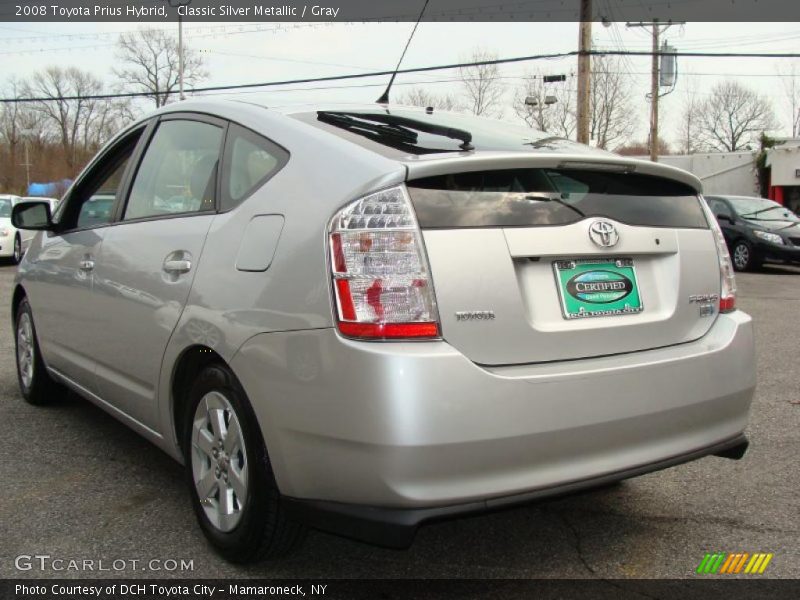 Classic Silver Metallic / Gray 2008 Toyota Prius Hybrid