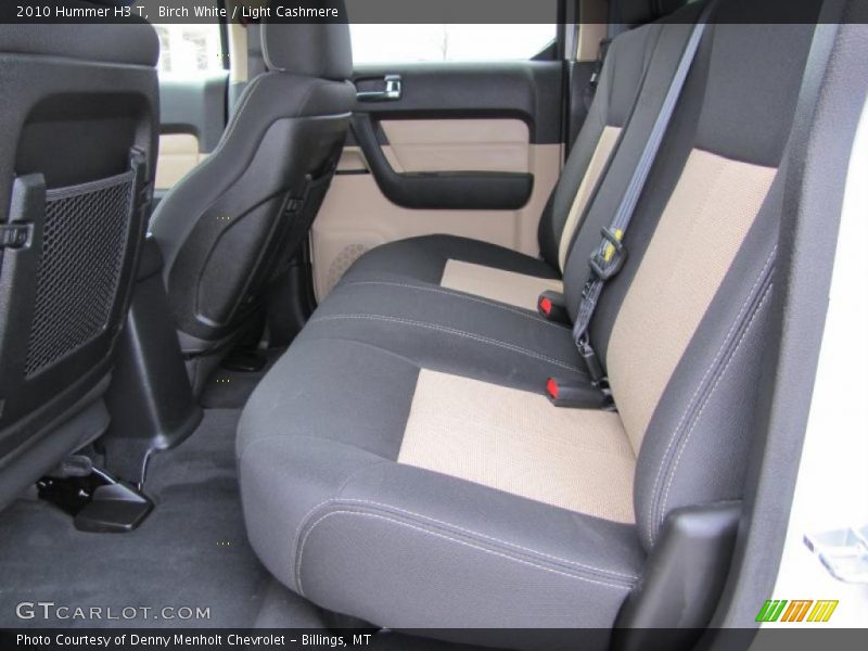  2010 H3 T Light Cashmere Interior