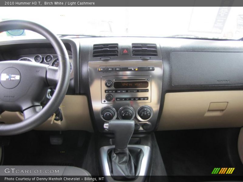 Dashboard of 2010 H3 T