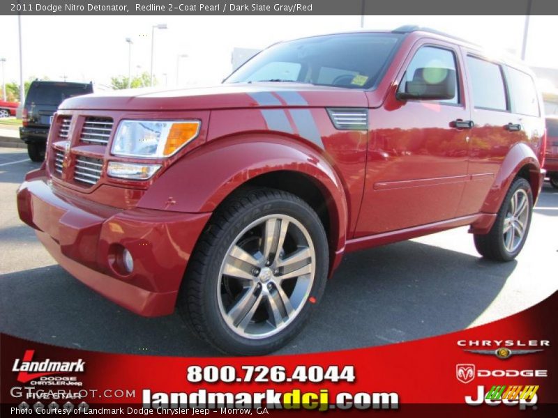 Redline 2-Coat Pearl / Dark Slate Gray/Red 2011 Dodge Nitro Detonator