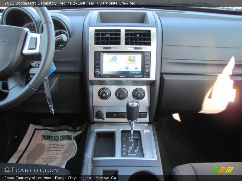 Redline 2-Coat Pearl / Dark Slate Gray/Red 2011 Dodge Nitro Detonator