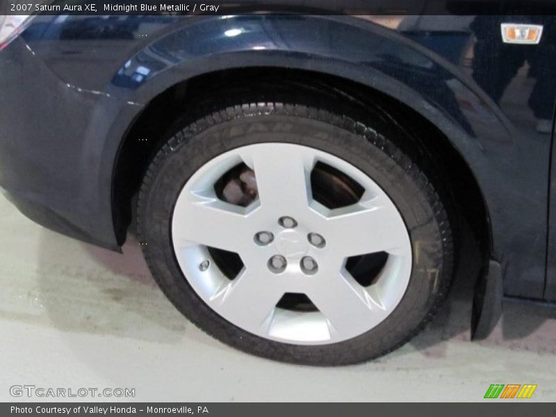Midnight Blue Metallic / Gray 2007 Saturn Aura XE