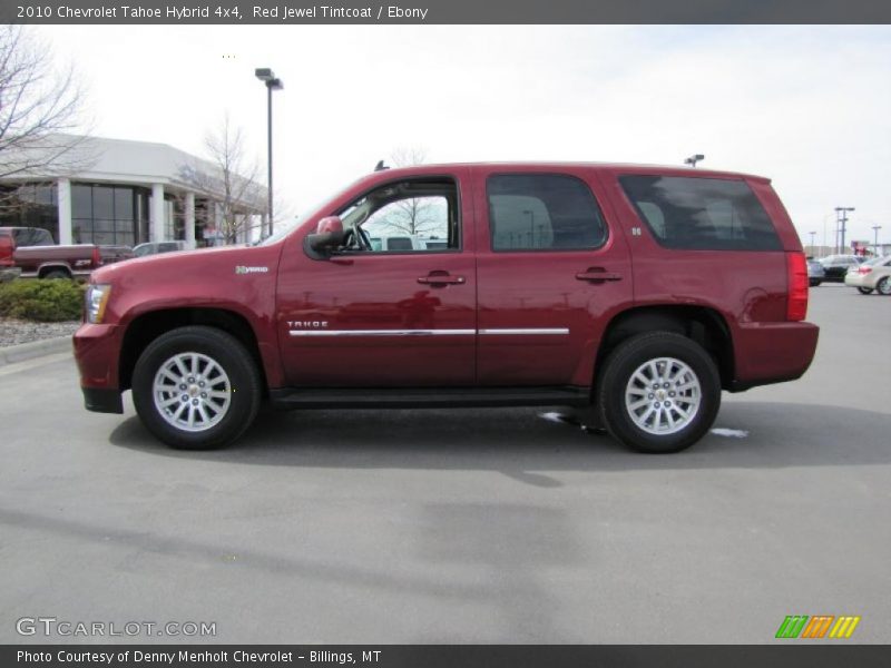  2010 Tahoe Hybrid 4x4 Red Jewel Tintcoat