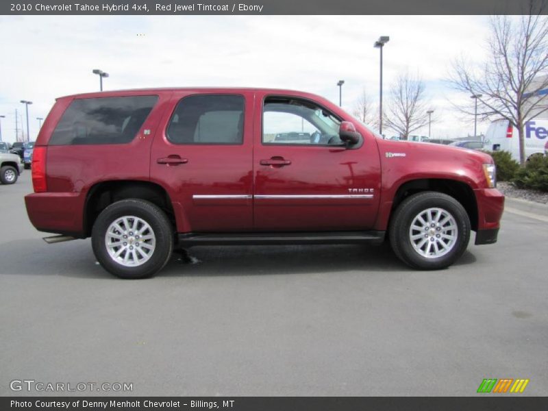  2010 Tahoe Hybrid 4x4 Red Jewel Tintcoat