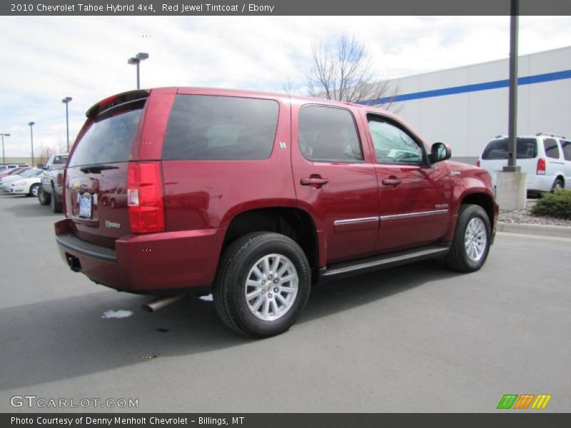 Red Jewel Tintcoat / Ebony 2010 Chevrolet Tahoe Hybrid 4x4