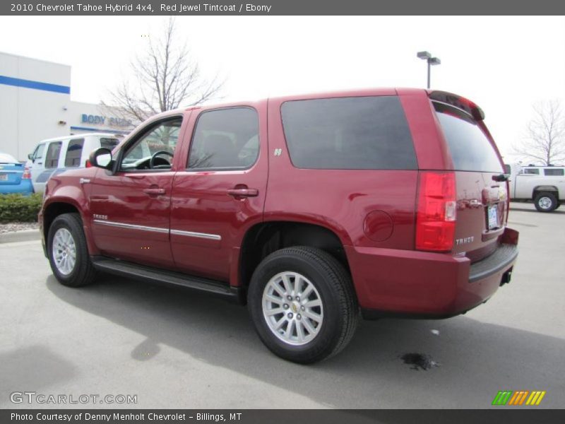 Red Jewel Tintcoat / Ebony 2010 Chevrolet Tahoe Hybrid 4x4