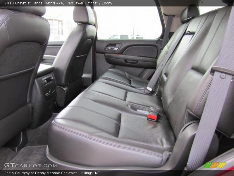  2010 Tahoe Hybrid 4x4 Ebony Interior