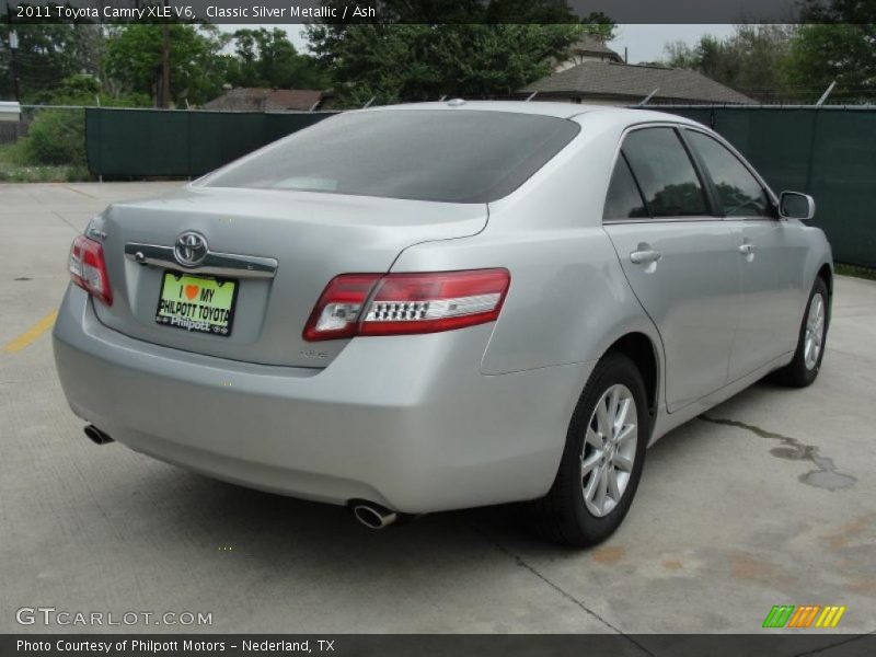 Classic Silver Metallic / Ash 2011 Toyota Camry XLE V6