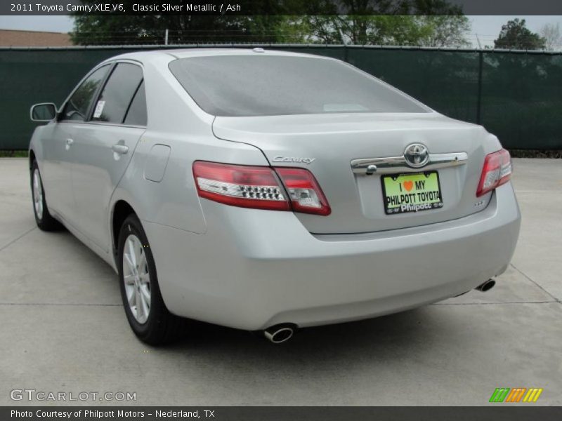 Classic Silver Metallic / Ash 2011 Toyota Camry XLE V6
