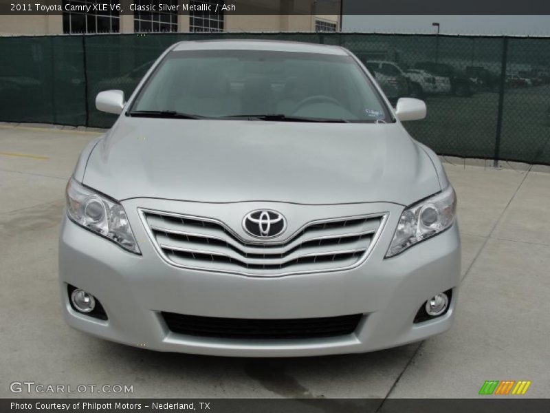 Classic Silver Metallic / Ash 2011 Toyota Camry XLE V6
