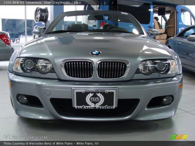Silver Grey Metallic / Black 2006 BMW M3 Convertible