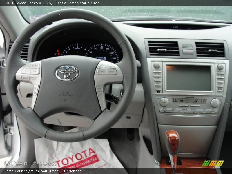 Classic Silver Metallic / Ash 2011 Toyota Camry XLE V6