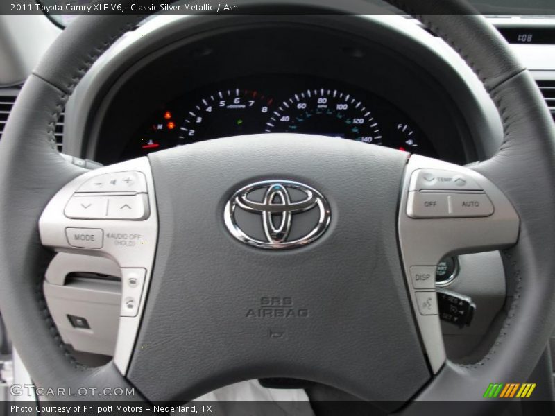 Classic Silver Metallic / Ash 2011 Toyota Camry XLE V6