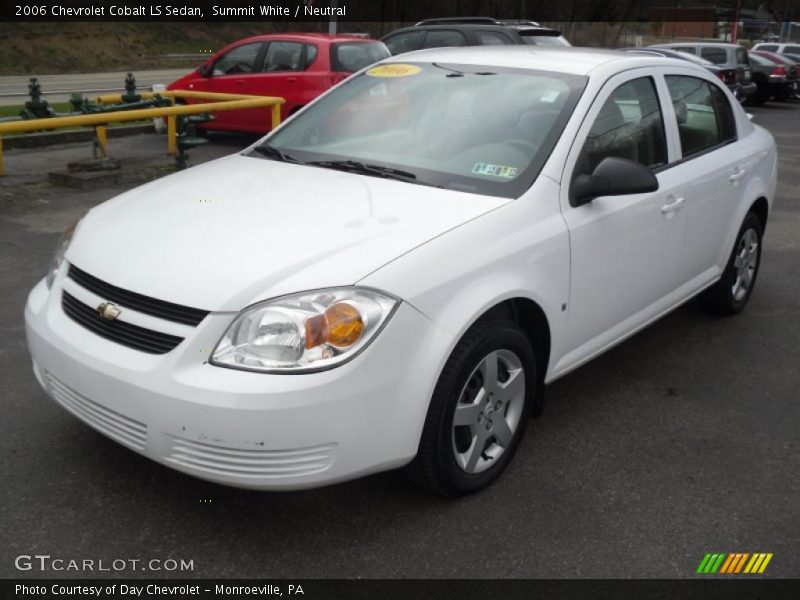 Summit White / Neutral 2006 Chevrolet Cobalt LS Sedan