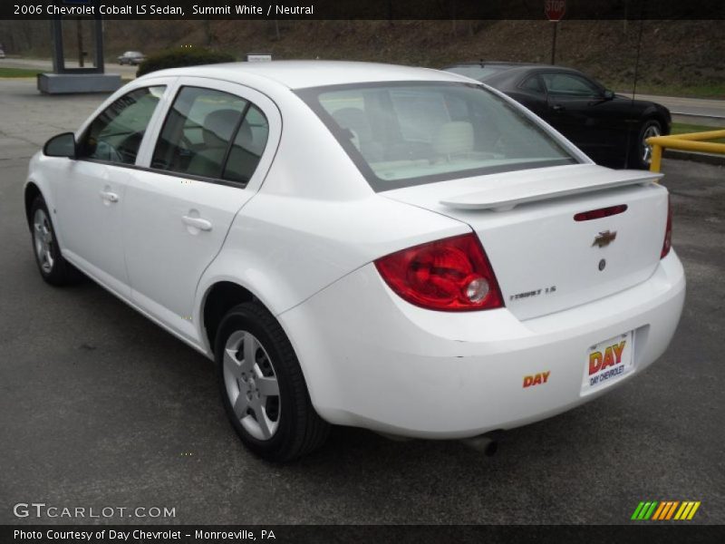 Summit White / Neutral 2006 Chevrolet Cobalt LS Sedan