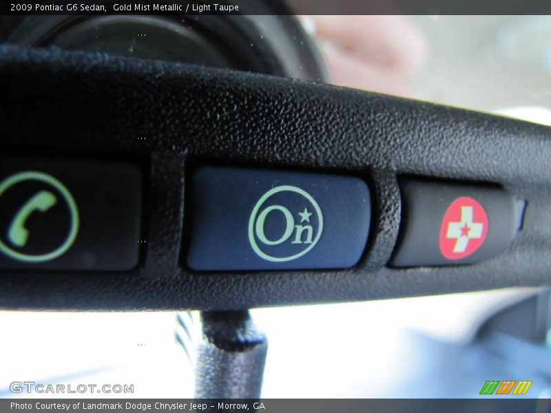 Gold Mist Metallic / Light Taupe 2009 Pontiac G6 Sedan