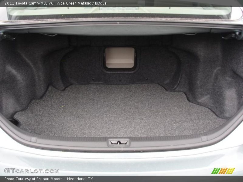 Aloe Green Metallic / Bisque 2011 Toyota Camry XLE V6