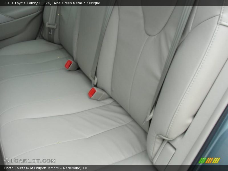 Aloe Green Metallic / Bisque 2011 Toyota Camry XLE V6