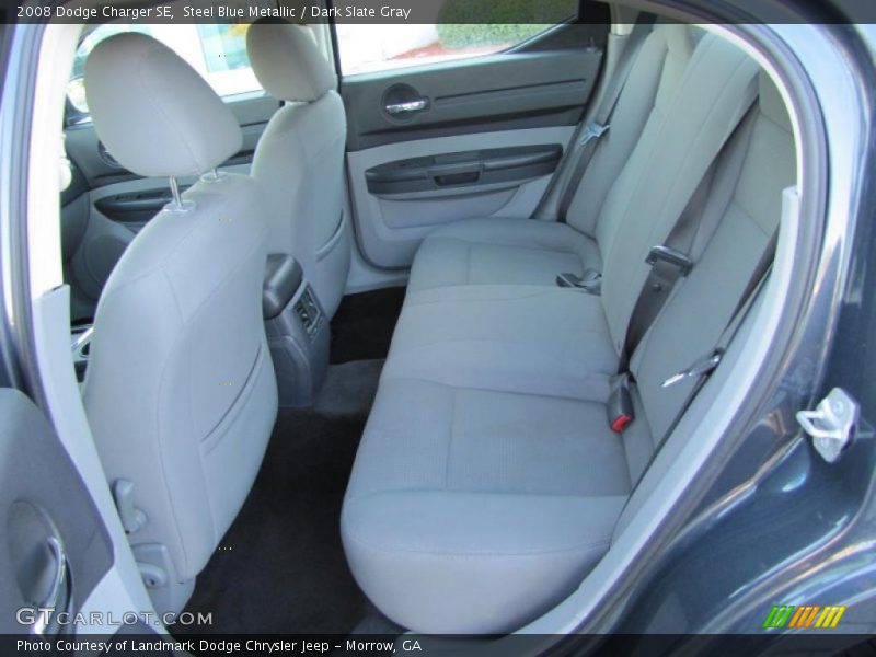 Steel Blue Metallic / Dark Slate Gray 2008 Dodge Charger SE