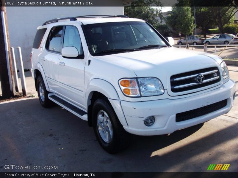 Natural White / Oak 2002 Toyota Sequoia Limited