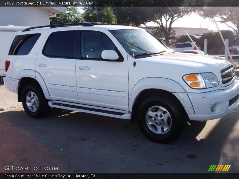 Natural White / Oak 2002 Toyota Sequoia Limited