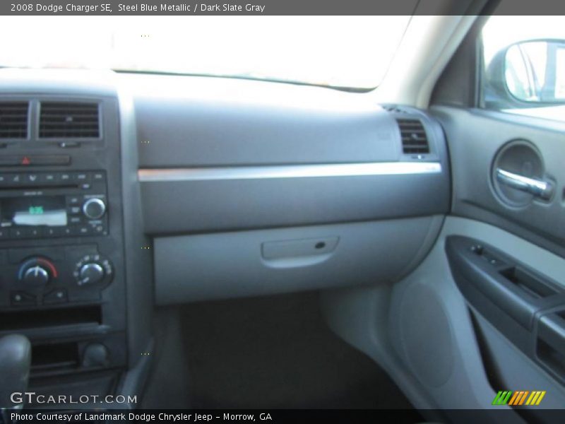 Steel Blue Metallic / Dark Slate Gray 2008 Dodge Charger SE