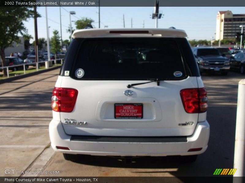 Natural White / Oak 2002 Toyota Sequoia Limited