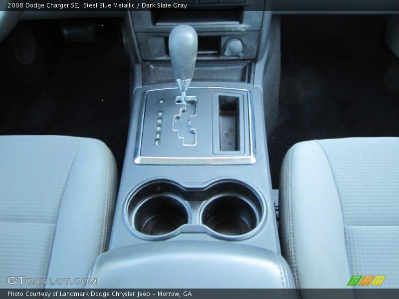 Steel Blue Metallic / Dark Slate Gray 2008 Dodge Charger SE