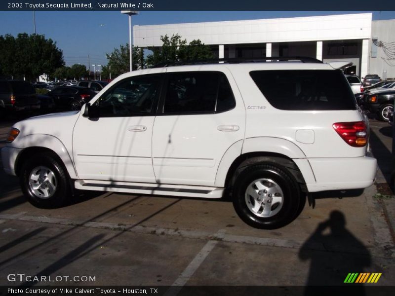 Natural White / Oak 2002 Toyota Sequoia Limited
