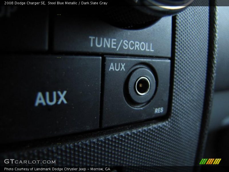 Steel Blue Metallic / Dark Slate Gray 2008 Dodge Charger SE