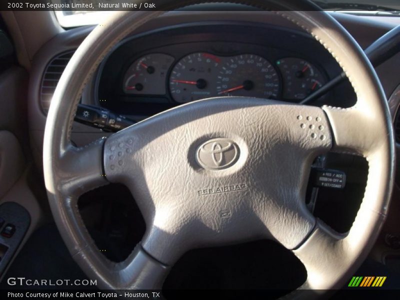 Natural White / Oak 2002 Toyota Sequoia Limited