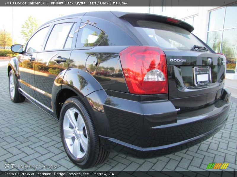 Brilliant Black Crystal Pearl / Dark Slate Gray 2010 Dodge Caliber SXT