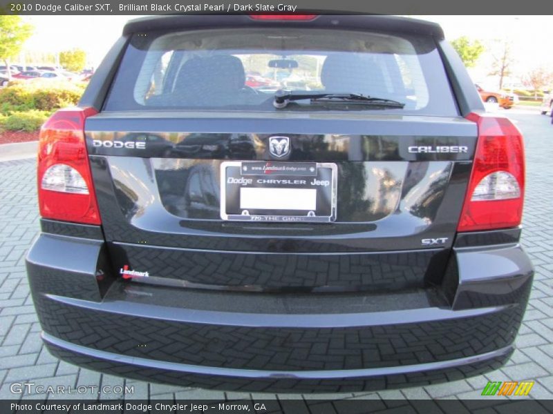 Brilliant Black Crystal Pearl / Dark Slate Gray 2010 Dodge Caliber SXT