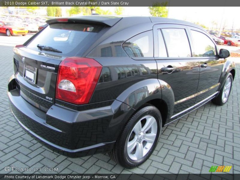 Brilliant Black Crystal Pearl / Dark Slate Gray 2010 Dodge Caliber SXT
