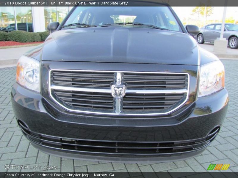 Brilliant Black Crystal Pearl / Dark Slate Gray 2010 Dodge Caliber SXT