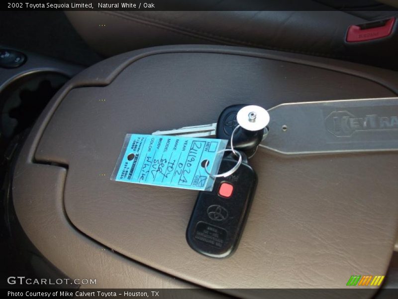 Natural White / Oak 2002 Toyota Sequoia Limited