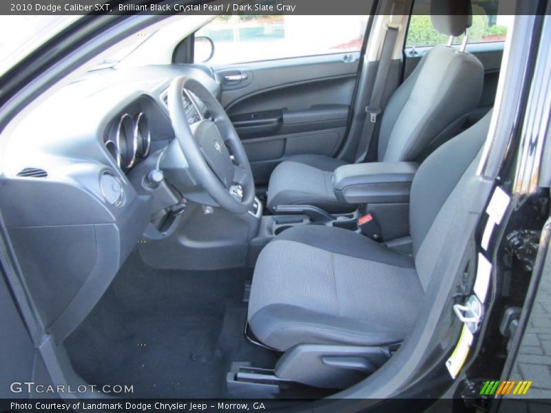 Brilliant Black Crystal Pearl / Dark Slate Gray 2010 Dodge Caliber SXT