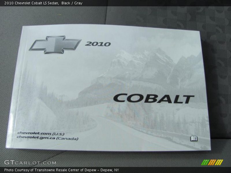 Black / Gray 2010 Chevrolet Cobalt LS Sedan