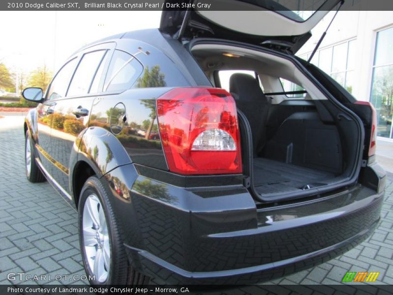 Brilliant Black Crystal Pearl / Dark Slate Gray 2010 Dodge Caliber SXT