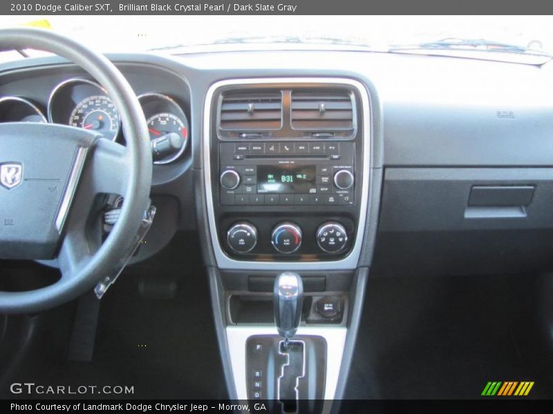 Brilliant Black Crystal Pearl / Dark Slate Gray 2010 Dodge Caliber SXT